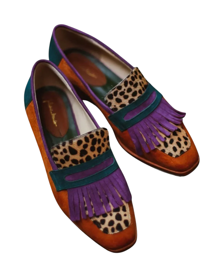 Greta™ | Elegante Mokassins aus Kunst-Wildleder