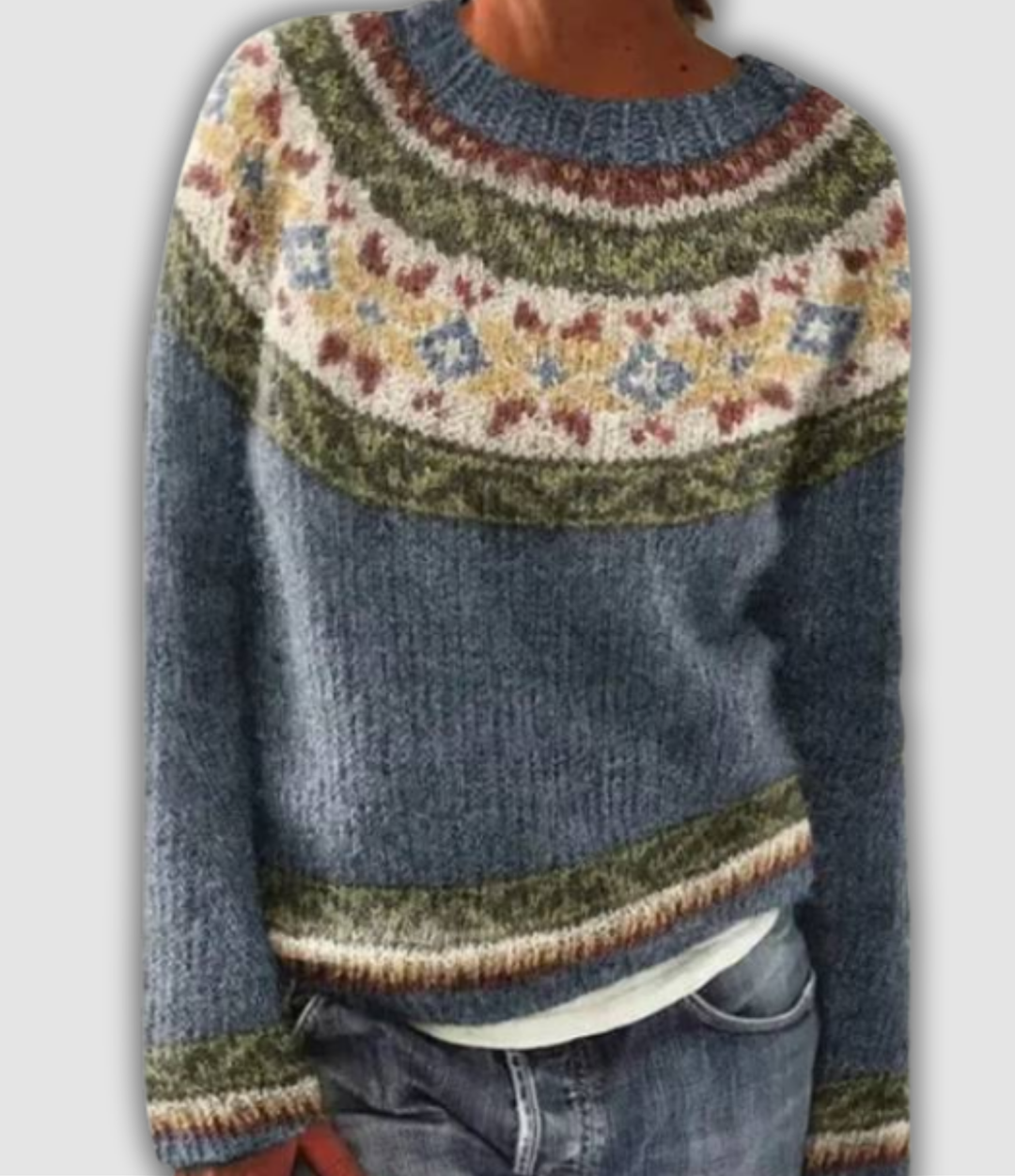 Nayla™ | Stilvoller Retro Pullover