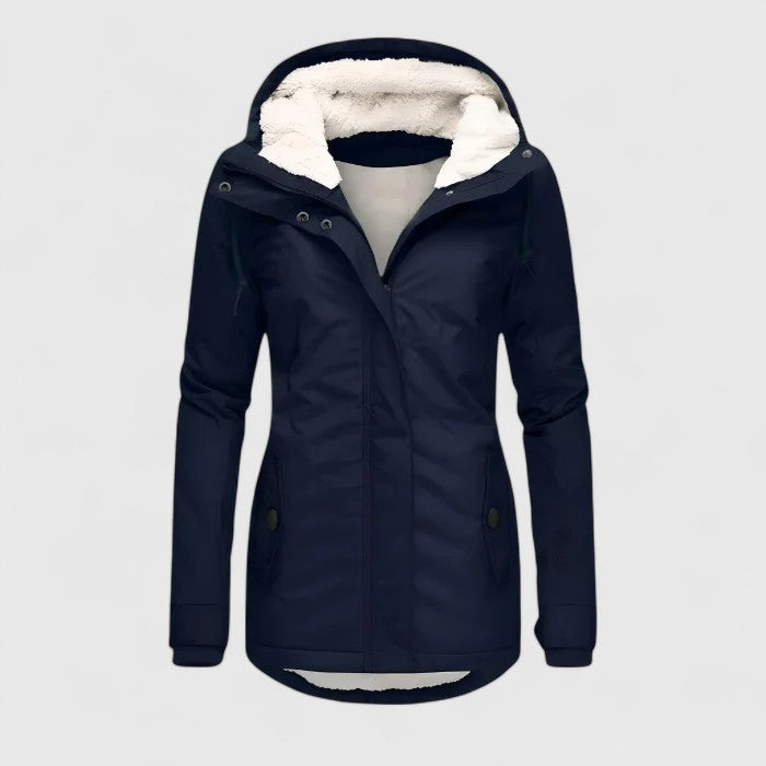 Seravia™ | Wasserdichte Winterjacke mit Kapuze