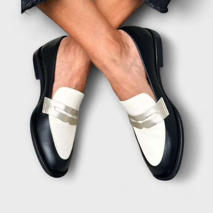 Angela™ | Elegante Mokassins mit runder Spitze