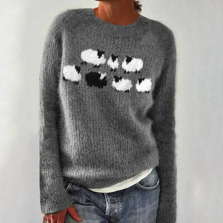 Lilou™ | Kuscheliger Schafpullover