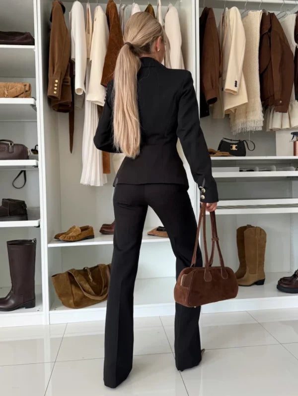 Helene™ | Klassischer Hosenanzug mit Blazer & Hose