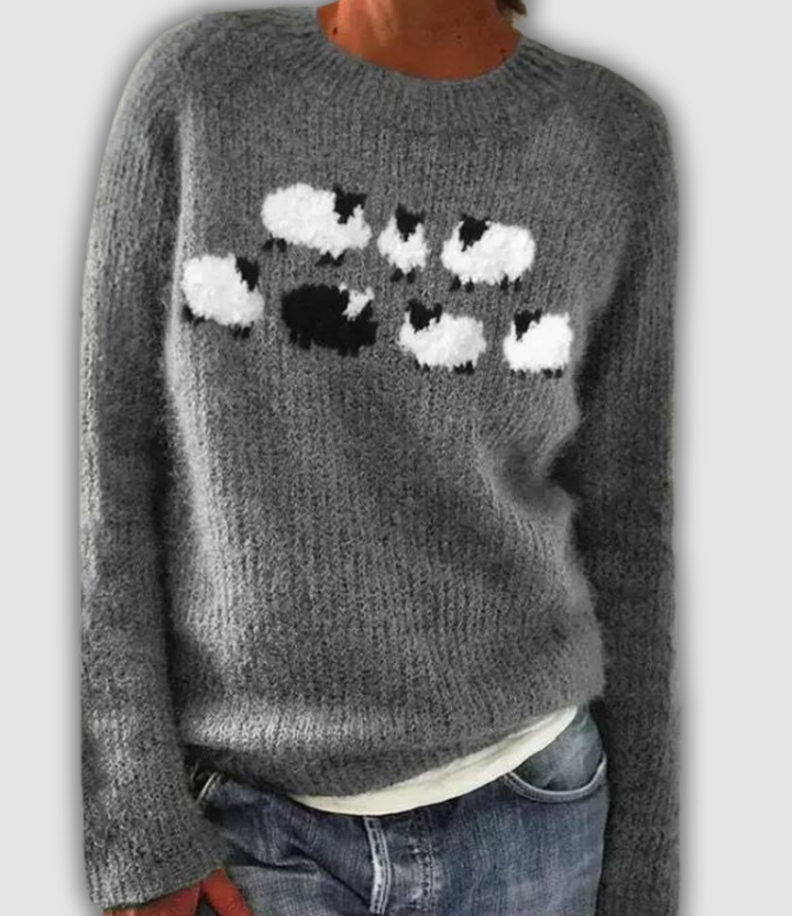 Amaris™ | Bequemer Retro-Pullover