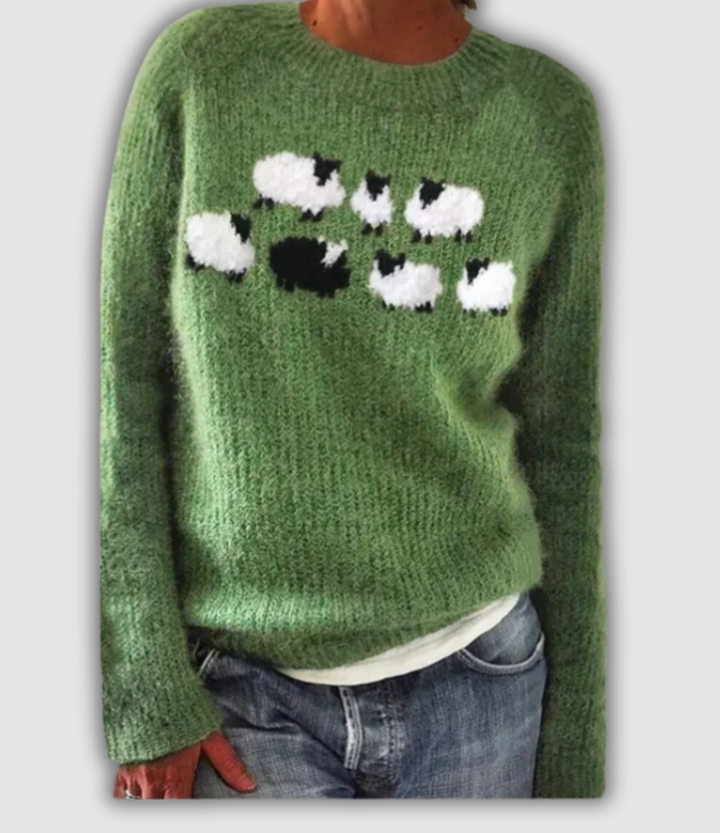 Amaris™ | Bequemer Retro-Pullover