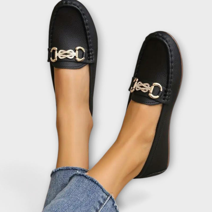 Claudia™ | Klassische Leder-Loafers