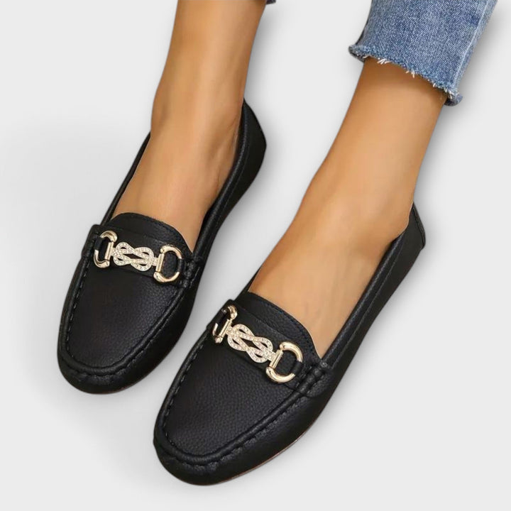 Claudia™ | Klassische Leder-Loafers