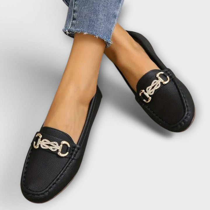 Claudia™ | Klassische Leder-Loafers