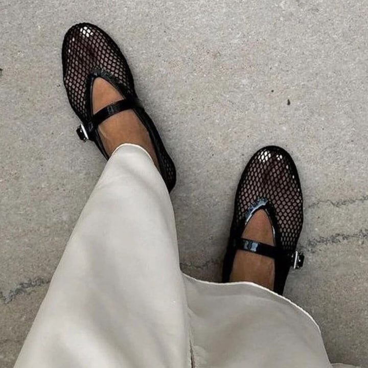 Margaux™ | Mesh Ballerinas