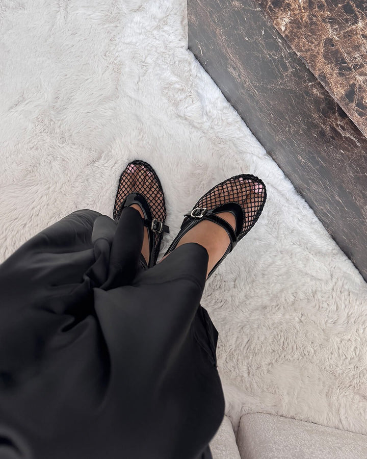 Margaux™ | Mesh Ballerinas