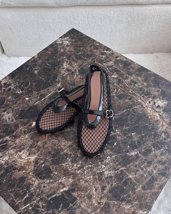 Margaux™ | Mesh Ballerinas