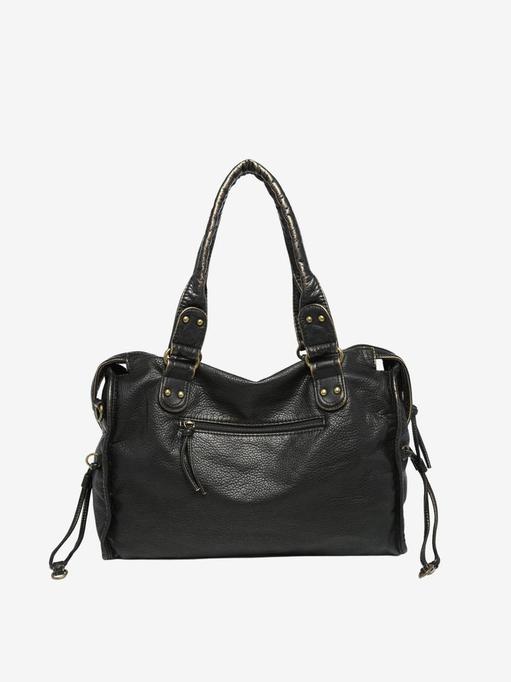 Arabell™ | Schwarze Damen Schultertasche